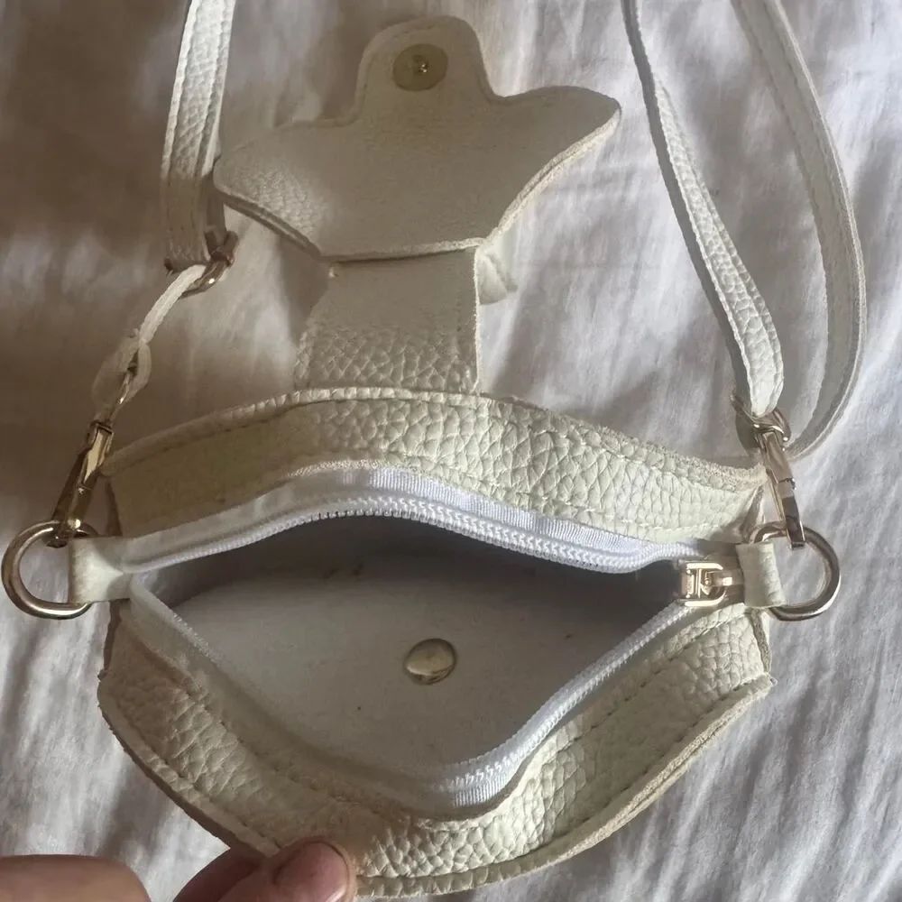 Quirky Vegan Leather Goose or Duck Shoulder Cross Body Bag
